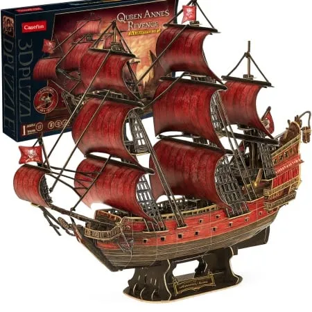 Cubic fun t4040h puzzle queen annes revenge--anniversary red eidition ( CBF240400 )