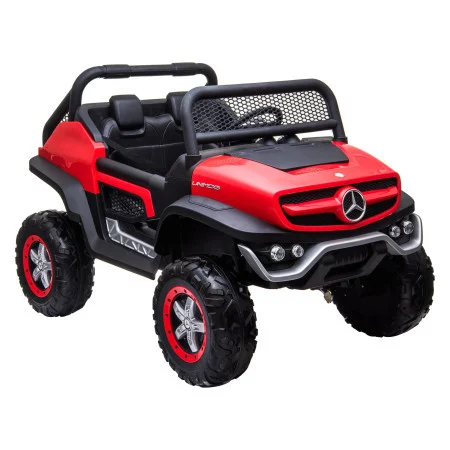 Dečiji Auto na akumulator Mercedes 291 Unimog crveni
