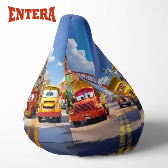 Dečiji Lazy Bag - Kamioni za dečake, crtać ( 191 )