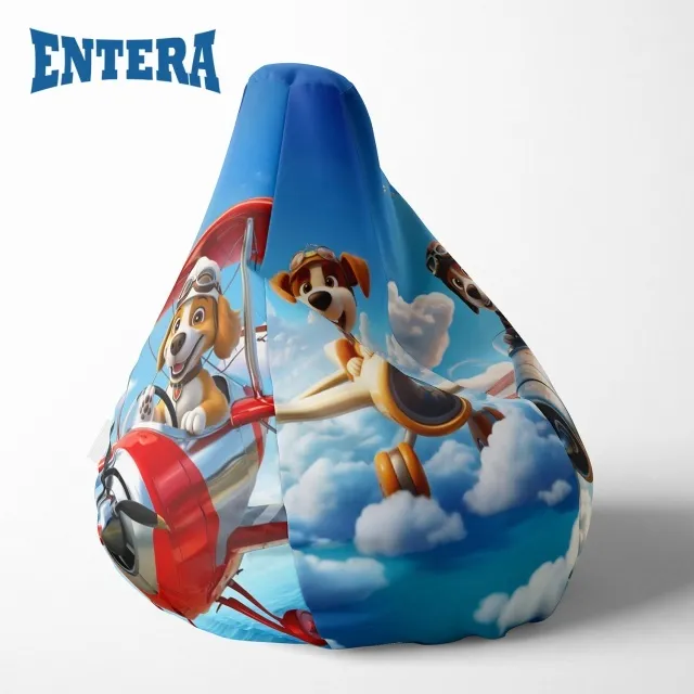 Dečiji Lazy Bag - Psi letači avijatičari ( 194 )