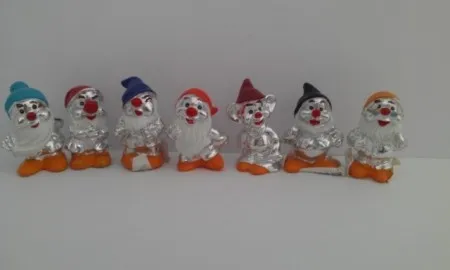 Dekorativna figurica mini patuljci sa kapicama 1.5x3x1.5 ( 219035 )