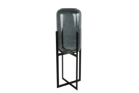 Dekordom 792549 Vaza na postolju debbi 65cm - anthracite - dcs ( 040169 )