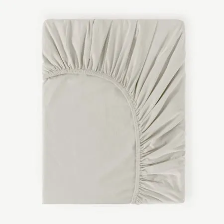 Dekordom Čaršav cb sa gumom 160x200+30 - light grey ( 025640 )