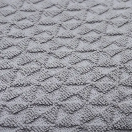 Dekordom Frotir prekrivač mosaic 200x210 - slate grey ( 025243 )