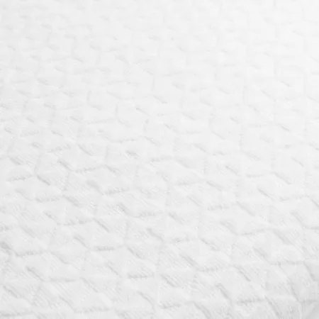 Dekordom Frotir prekrivač mosaic 200x210 - white ( 025249 )