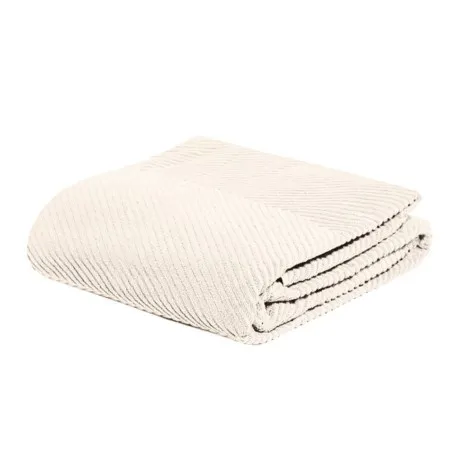 Dekordom Frotir prekrivač zig zag grande 200x210 - ivory ( 025225 )