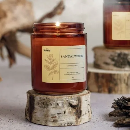 Dekordom mirisna sveća tofu sandalwood 190g - hml ( 038912 )