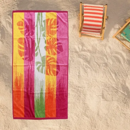 Dekordom plažni peškir beach master 70x140 - pop stripe multicolor ( 024437 )