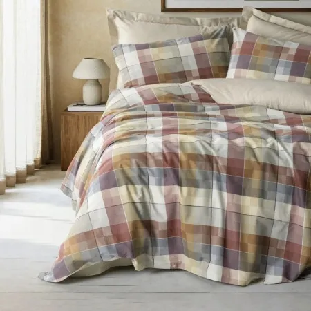 Dekordom posteljina cb ranforce double - mode line - terra ( 045367 )