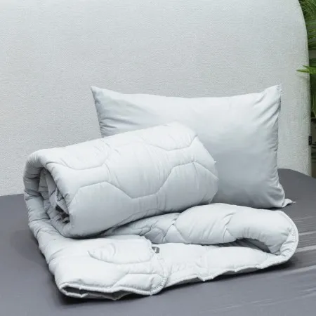 Dekordom Set jorgan + jastuk - grey - single 140x200/50x70 ( 025009 )