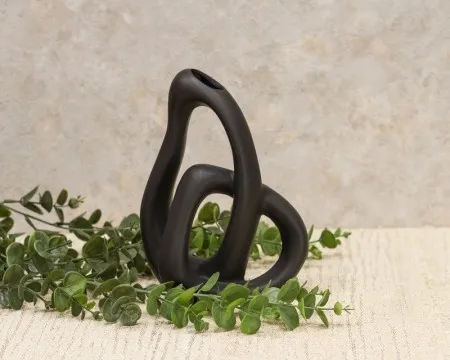 Dekordom vaza strano - black - n43 ( 024378 )