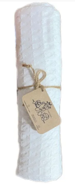 Deksi waffle prekrivač "3 Little Friends" beli ( 3841 )