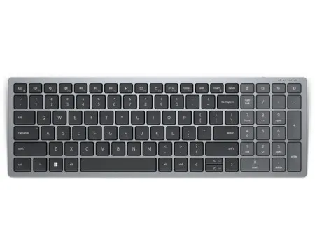 Dell KB740 compact multi-device US wireless tastatura siva