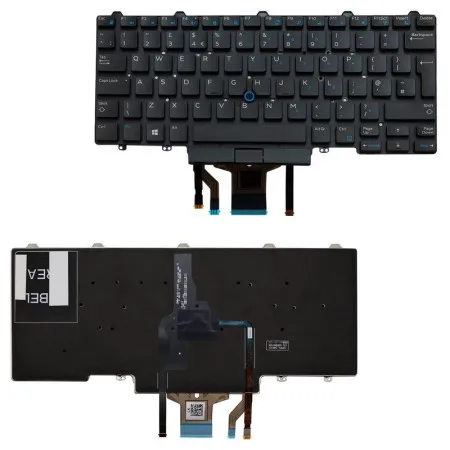 Dell Latitude 3340 E5470 E7470 tastature za laptop veliki enter sa pozadinskim osvetljenjem ( 110770 )