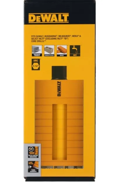 DeWalt DCDW106 dijamantska kruna za mokro bušenje, 122mm ( DCDW106 )