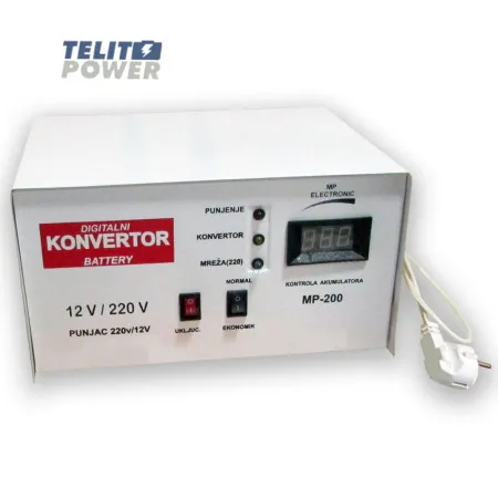 Digitalni pretvarač-punjač-konvertor 12/220V MP-200 ( P-1197 )