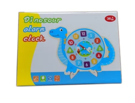 Dinosaurus drveni sat - umetaljka ( 781680 )