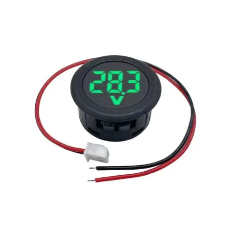 Diy more 4-100V DC Digitalni okrugli voltmetar ( DM-CX0178C )