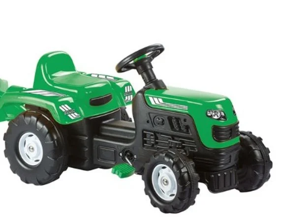 Dolu dečiji traktor Ranchero zeleni na pedale ( 082459 )
