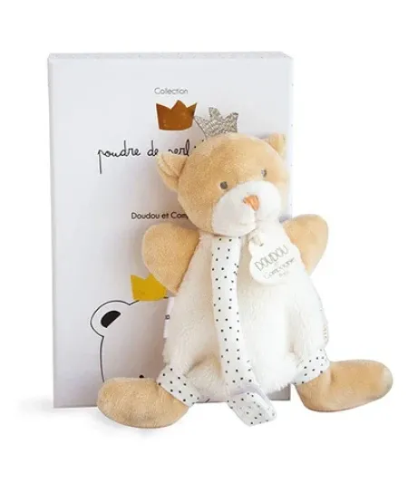 Doudou Meda mazilica sa kopčom za dudu 15cm - beli ( DC3512 )