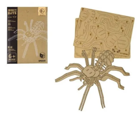 Drvene 3d puzzle 31pcs pauk 68016 ( 91/71131 )
