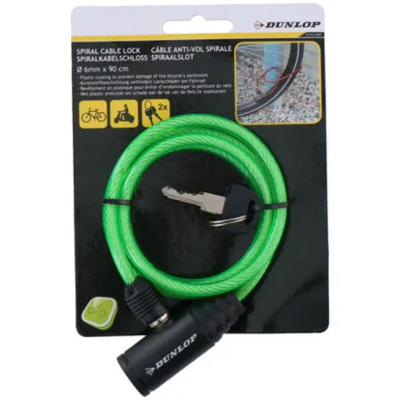 Dunlop sajla za zaklučavanje bicikla zelena ( 825854 )