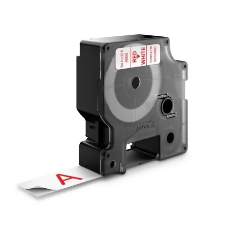 Dymo traka d1 standard 19mm crvena/bela ( DY72085 )