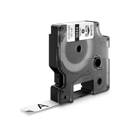Dymo traka industrijska 12mm crna/bela ( DY18444 )