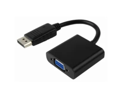 E-Green Adapter DisplayPort - VGA D-sub M/F crni