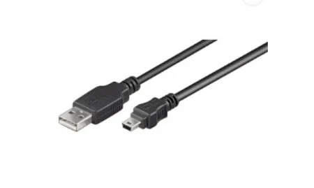 E-Green Kabl 2.0 USB A - USB Mini-B M/M 1.8m crni