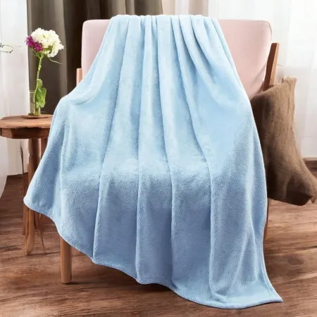 Ćebe Soft One 150x200cm Light Blue ( VLK000382-lightblue )