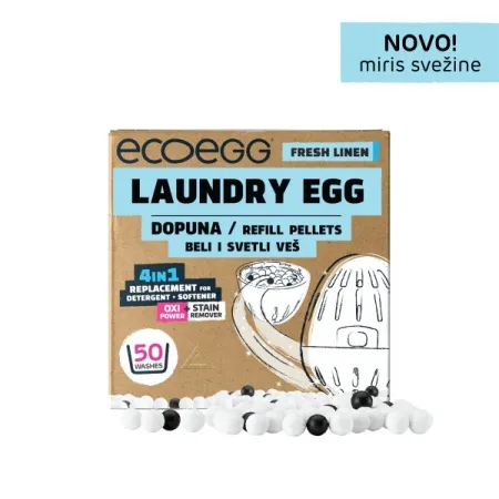 Ecoegg dopuna-deterdž.za beli veš miris proleća 50 ( A094105 )