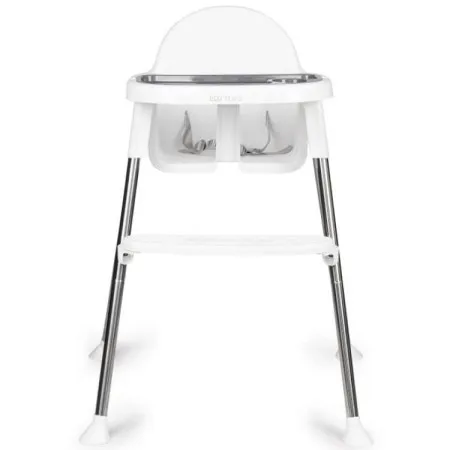Ecotoys Hranilica za bebe 2u1 sa postoljem i pojasevima white ( HC-135 WHITE )