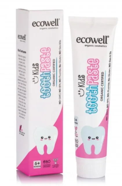 Ecowell org.pasta za zube za bebe i decu 6m+,75 gr ( A089108 )