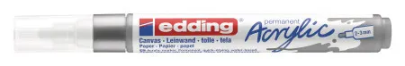 Edding akrilni marker E-5100 medium 2-3mm obli vrh srebrna ( 12MA51S )