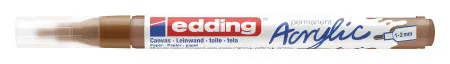 Edding akrilni marker E-5300 fine 1-2mm obli vrh braon ( 12MA53K )