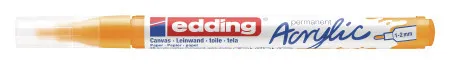 Edding akrilni marker E-5300 fine 1-2mm obli vrh jarko žuta ( 12MA53FJ )