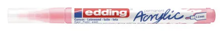 Edding akrilni marker E-5300 fine 1-2mm obli vrh nežno roze ( 12MA53IA )