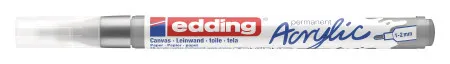 Edding akrilni marker E-5300 fine 1-2mm obli vrh srebrna ( 12MA53S )