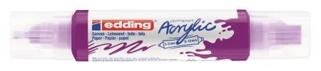 Edding akrilni marker E-5400 double-liner sa dva vrha borovnica ( 12MA54L )