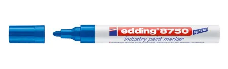 Edding industrijski paint marker E-8750 2-4mm plava ( 08M8750E )