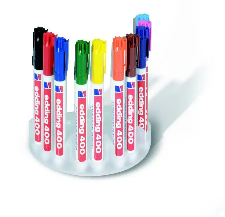 Edding marker permanent E-400 1mm, set 1/10 sortirano ( 08M400Q10 )