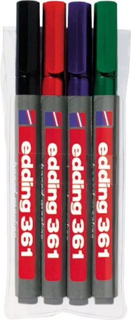 Edding marker za belu tablu 361 1mm set 1/4 sortirano ( 09M361Q )