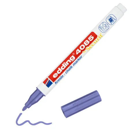 Edding marker za staklo chalk E-4085 1-2mm metalik ljubičasta ( 08M4085ML )