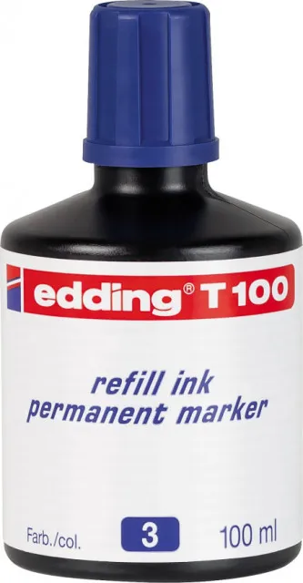Edding permanent mastilo T-100, 100ml plava ( 08MM10E )