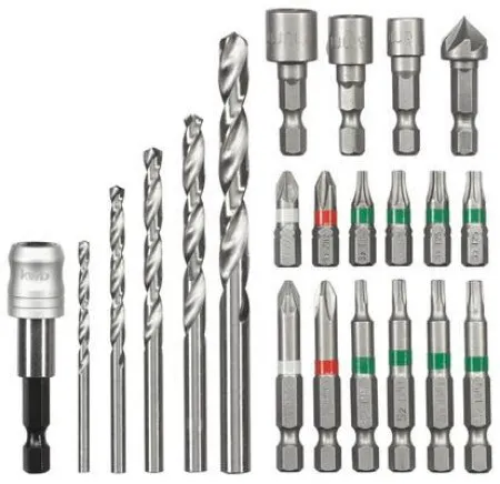 Einhell 22-delni set S-Box burgija i bitova, 1/4", S-Box ( 49108806 )
