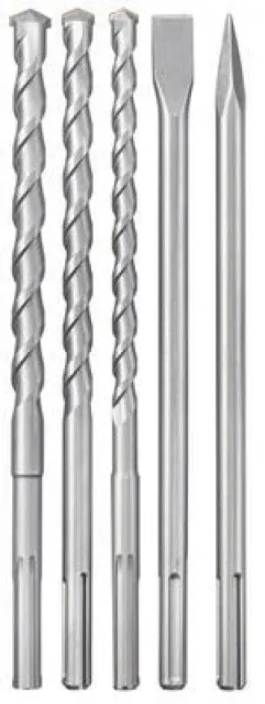 Einhell 5-odelni set SDS-Max bušilica i dleta, pribor za čekic bušilice ( 49194005 )