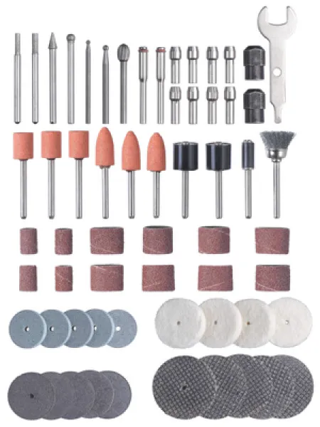 Einhell 61-delni set dodataka za brušenje i graviranje, Pribor za TC-MG 135, TH-XG 75 ( 49510950 )