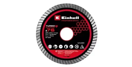 Einhell DIA. rezna ploča ? 76 mm, Pribor TP-CO 18/76 ( 4440470 )