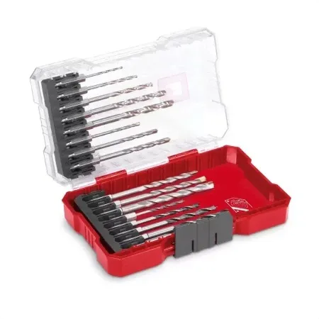 Einhell M-Case 16-del Set burg. E 6.3 1/4", Burgije za metal, drvo, ciglu 2-8mm ( 49108953 )